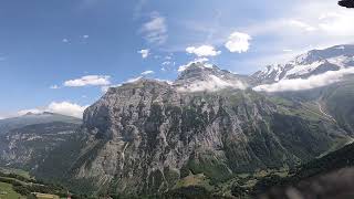 Paragliding Lauterbrunnental  PHI Beat light [upl. by Burr]