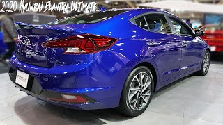 2020 Hyundai Elantra Ultimate  Exterior and Interior Walk Around [upl. by Tamra]