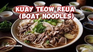 Kuay Teow Reua Boat Noodlescooking shortfood [upl. by Erinna]