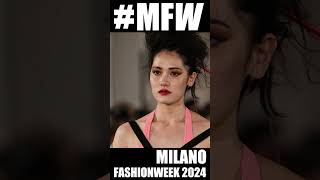 MFW2024 quotEmma Kobayashiquot AKITSU chemi akutami quotSATISFASHION MILANO 2024quot shorts [upl. by Norrahc]