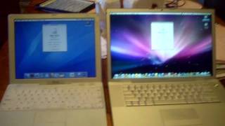 iBook vs Macbook Pro [upl. by Enelkcaj393]