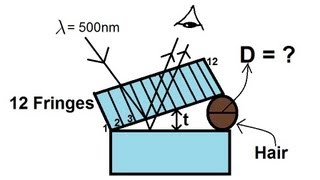 Physics 60 Interference of Light 8 of 8 Glass Plates [upl. by Imuy]