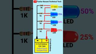 Battery Level Indicator Connection DIY Project shorts [upl. by Norry]