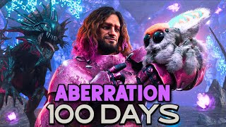 Can I Beat Aberration In 100 Days Ark Survival Ascended [upl. by Nazay]