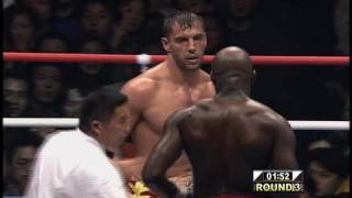 Andy Hug vs Ernest Hoost  K1 GP 99 FINAL [upl. by Bonnee]