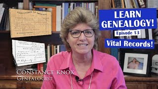 Vital Records Where to Find Birth Marriage Death and Divorce Records for Genealogy [upl. by Anirac]