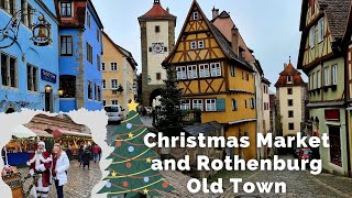 Christmas Market and Rothenburg Old Town [upl. by Aracal]