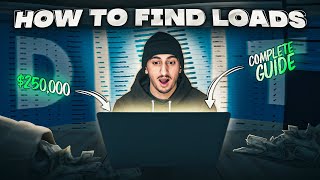 How To Find Loads On DAT Load Board  StepByStep Guide [upl. by Nira]