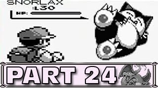 Pokemon Red Part 24  Catching Snorlax [upl. by Minny327]