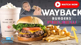 Letting Employees DECIDE What I EAT at WAYBACK Burgers [upl. by Sammy]