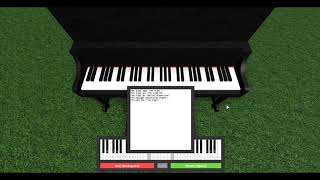 Roblox piano sheets Minecraft songs C418 EASY [upl. by Elburr]