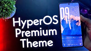 HyperOS Premium Theme For Any Xiaomi Devices  New Anime System Ui  hyperos [upl. by Earahs]