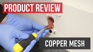 StufFit Copper Mesh Rodent amp Pest Exclusion Product Review [upl. by Mervin562]