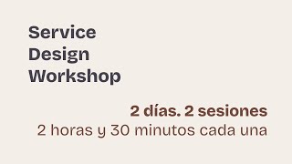 Service Design Workshop [upl. by Enieledam]