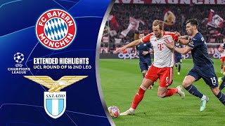 Bayern vs Lazio Extended Highlights  UCL Round of 16 2nd Leg  CBS Sports Golazo [upl. by Vinny466]