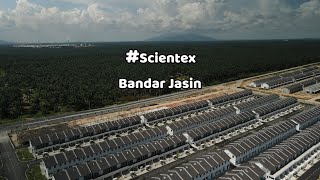 Scientex Bandar Jasin  Aerial Drone View 4K [upl. by London6]