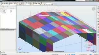 Claddings in Autodesk Robot Structural Analysis Professional [upl. by Oppen]