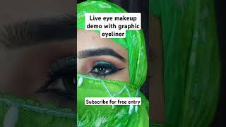 Learn this eye makeup look for free in our upcoming Live Subscribe Glamazonasr for notification [upl. by Enomed]