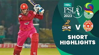 Full Highlights  Peshawar Zalmi Vs Islamabad United  ISB Won By 3 Wickets  HBL PSL 2018M1F1 [upl. by Htirehc]