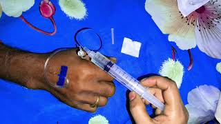 Intravenous injection Iv Ceftriaxone Omeprazole amp Ketorolac injection push ivinjection hospital [upl. by Leoy]