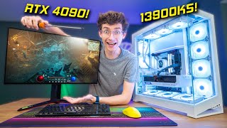 The MOST POWERFUL Gaming PC You Can Build 😮 RTX 4090 Intel 13900KS NV7 w Benchmarks  AD [upl. by Nirag566]