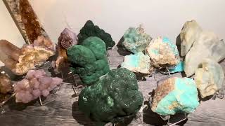 New Arrivals African Agate hemimorphite malachite amp Fairy Ametrine Fairy Amethyst Fairy Quartz [upl. by Legna]