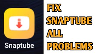 How to Fix Snaptube not working Problem Solved [upl. by Ecnaralc]