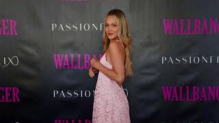 Kelli Berglund at Passionflixs Wallbanger Premiere in San Juan [upl. by Eiuqram]