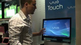 Hands on with the Sony VAIO L Touchscreen PC [upl. by Xel]