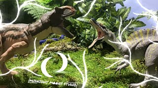 METRIACANTHOSAURUS VS IRRITATOR HAMMOND COLLECTION STOP MOTION ANIMATION [upl. by Atteroc266]