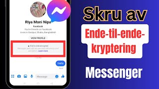 Hvordan slå av endetilendekryptering på Messenger  Fjern endetilendekryptering på messenger [upl. by Lubow]