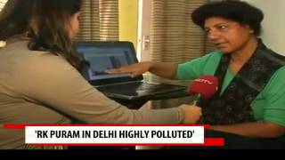 Day after Diwali pollution in Delhi 9 times higher than normal [upl. by Salomie]