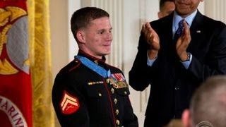 Marine awarded Medal of Honor after absorbing grenade blast [upl. by Curren163]