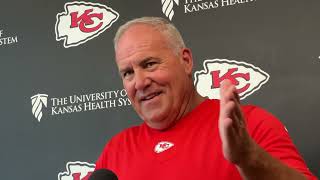 Chiefs Special Teams Coordinator Dave Toub Press Conference May 30 202 [upl. by Brok]