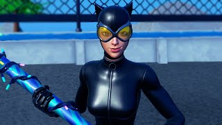 CATWOMAN COMIC BOOK SKIN  GAMEPLAY  BATGLIDER  Before You Buy  Fortnite [upl. by Aohk183]