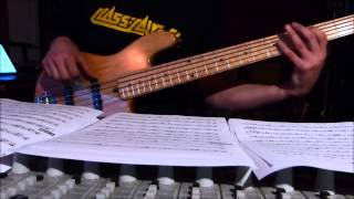 bass cover Daft Punk  Giorgio by Moroder [upl. by Naillil]