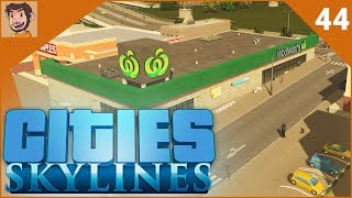 Cities Skylines  Part 44  COMMERCIAL STRIP [upl. by Leihcar]