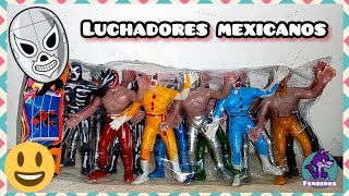 Luchadores Mexicanos Juguete Bootleg Mexicano Bootleg Toys [upl. by Hteboj]