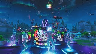 Marshmello Holds First Ever Fortnite Concert Live at Pleasant Park [upl. by Drawd664]