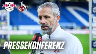 🎙️ Pressekonferenz nach RB Leipzig  1 FC Köln  Bundesliga [upl. by Kentigerma]