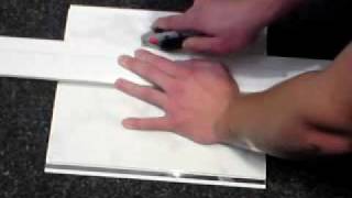 How To Cut PVC Walling [upl. by Cianca]