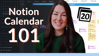 NEW Notion Calendar Tutorial for beginners [upl. by Obnukotalo]