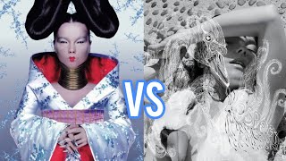 Homogenic Vs Vespertine  Björk  Album Battle [upl. by Adnaluy499]