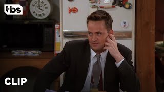 Friends Chandler Kisses All the Girls Goodbye Season 5 Clip  TBS [upl. by Eelyram]