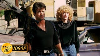 Sylvester Stallone and Brigitte Nielsen defend themselves from bandits  Cobra 1986 [upl. by Jaclyn]