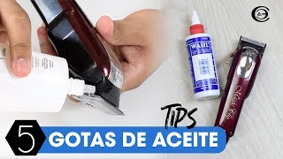 Lubrica tu Maquina con 5 gotas de Aceite TIPS [upl. by Stevenson]