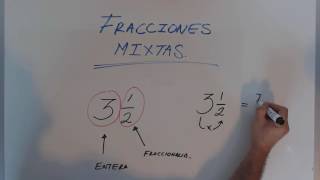 Fracciones Mixtas [upl. by Leiria]