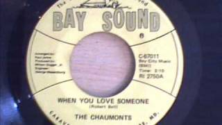 CHAUMONTS  WHEN YOU LOVE SOMEONE [upl. by Loseff]