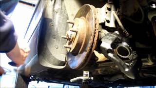 Ford Excort ZX2 Caliper and Brake Replacement [upl. by Neyuh]