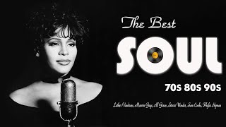 The Very Best Of Soul 70s 80s90s Soul Marvin Gaye Whitney Houston Al Green SoulRb [upl. by Nagey563]